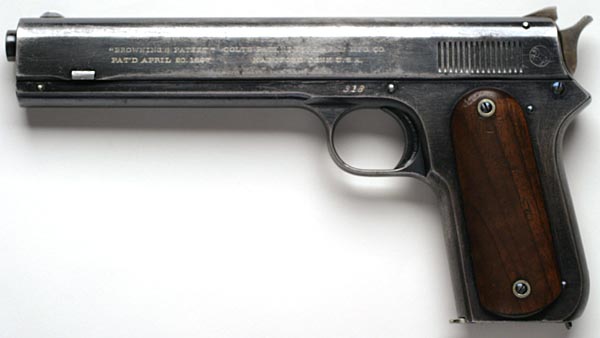 Colt Model 1900 Sight Safety .38 ACP - Left Side