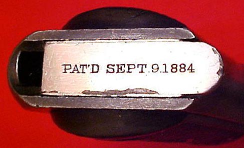 Early full nickel magazine marked "PAT'D SEPT.9.1884"