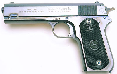 Colt 1903 Pocket Hammer Model with Spur Hammer