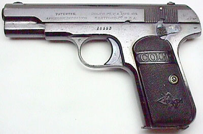 Model M .380 with British Proofmarks