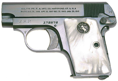 Colt Model N Factory Inscribed "J.S.P."
