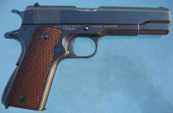 Colt M1911A1 U.S. ARMY 1938 Contract