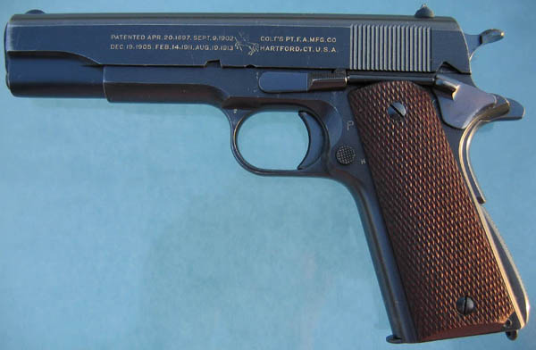 Colt M1911A1 U.S. ARMY 1938 Contract