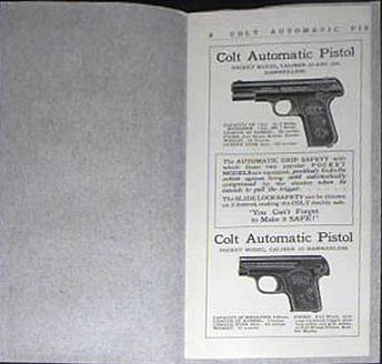 Colt Automatic Pistol Caliber .45 Military Model 1911 - Contents