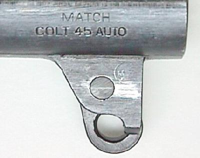 Close-up of Original Match Barrel