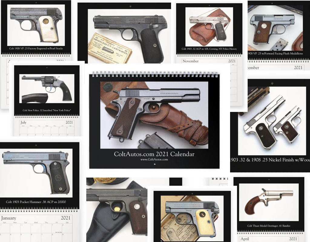 Colt Pistols and Revolvers for Firearms Collectors - ColtAutos.com 2021