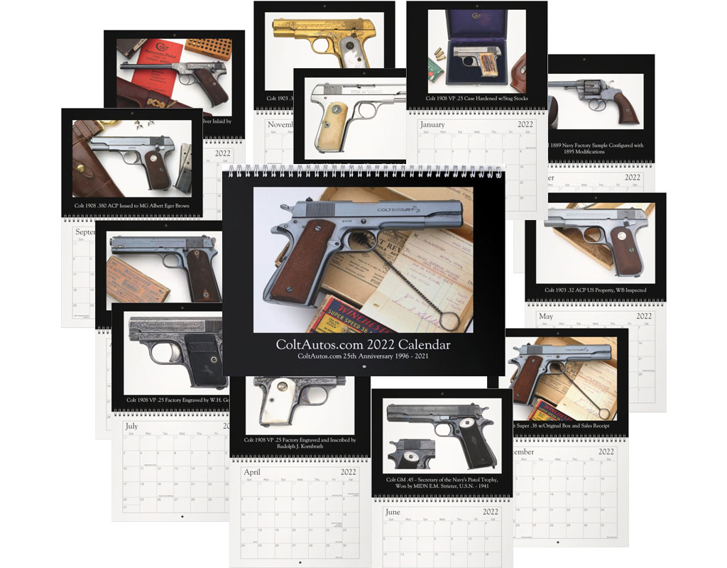 Colt Pistols and Revolvers for Firearms Collectors 2022