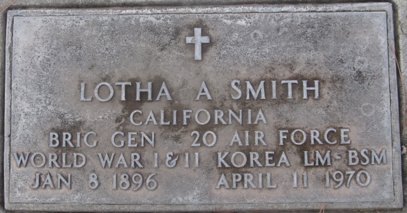 BRIGADIER GENERAL LOTHA A. SMITH, USAF (O9879)