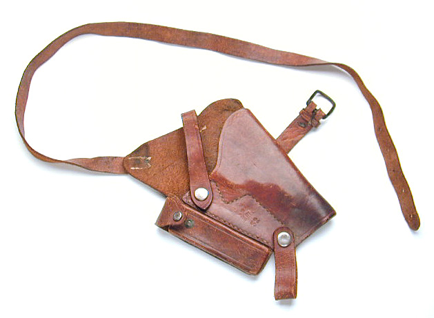 Shoulder holster for Colt Model M Marked "Manila. P.I."