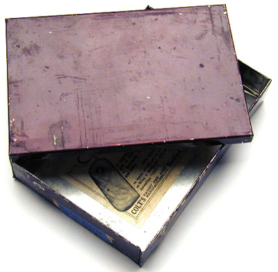 Tin Colt Shipping Box